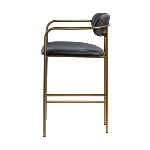 Parker Leather Seat Stool Mercana Mer 69362V 3