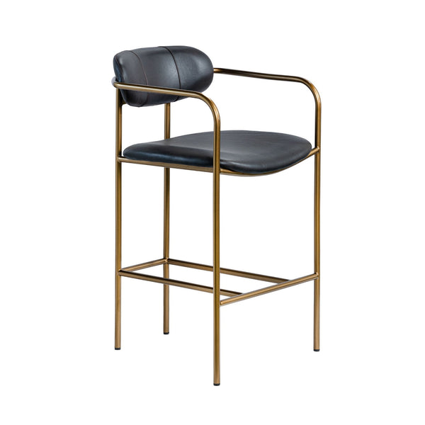 Parker Leather Seat Stool Mercana Mer 69362V 6