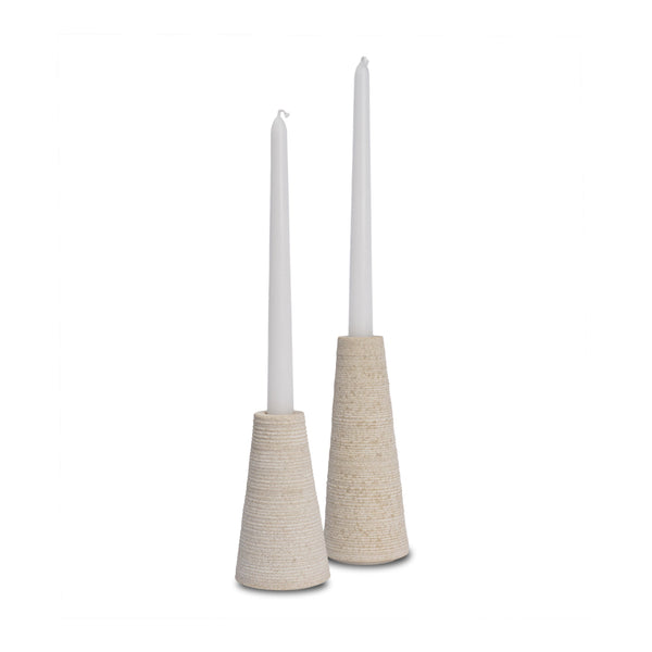 Cono Marble Candle Holders Mercana Mer 71492 1