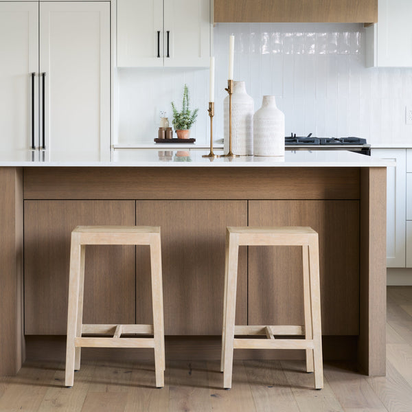 Colony Wood Seat Stool Mercana Mer 71133 29