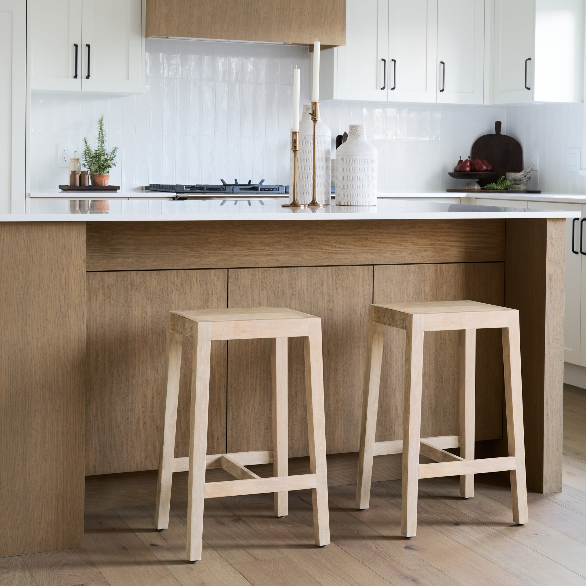 Colony Wood Seat Stool Mercana Mer 71133 32