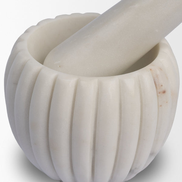 Cava Marble Mortar Pestle Mercana Mer 71485 5