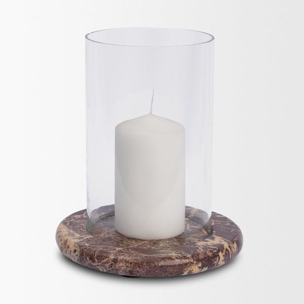 Bordo Marble Hurricane Candle Holder Mercana Mer 71491 7