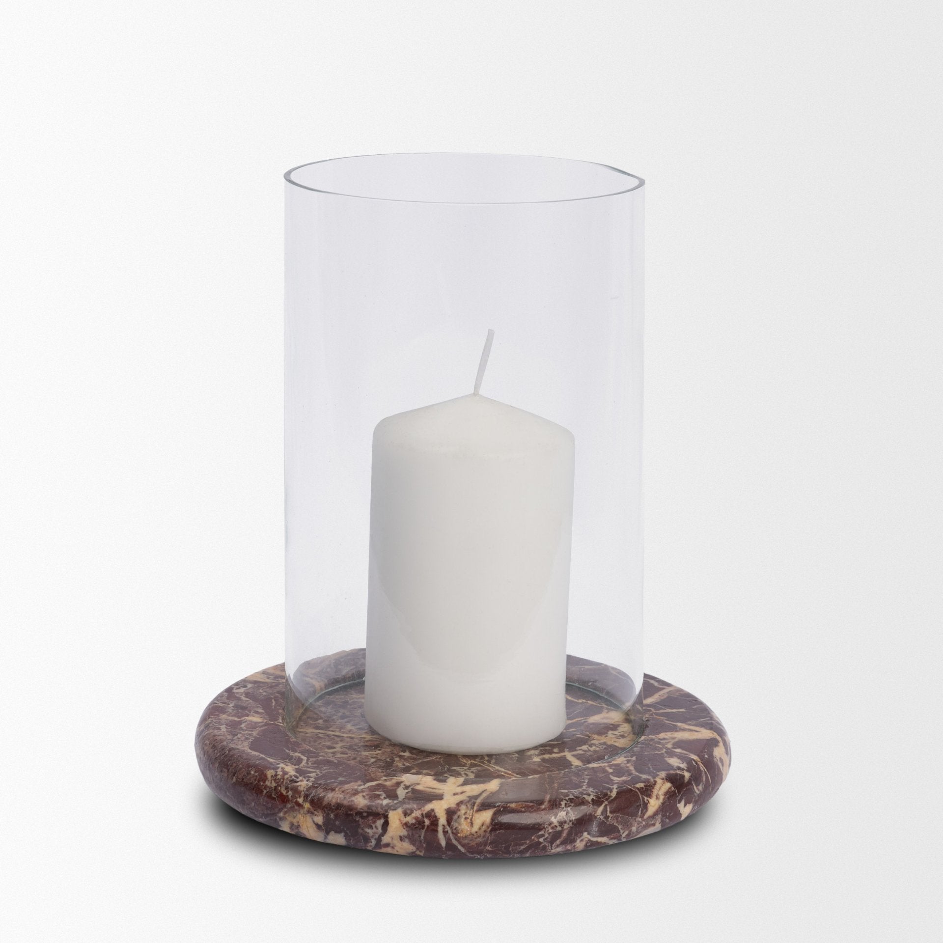 Bordo Marble Hurricane Candle Holder Mercana Mer 71491 6