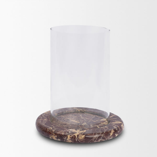 Bordo Marble Hurricane Candle Holder Mercana Mer 71491 2