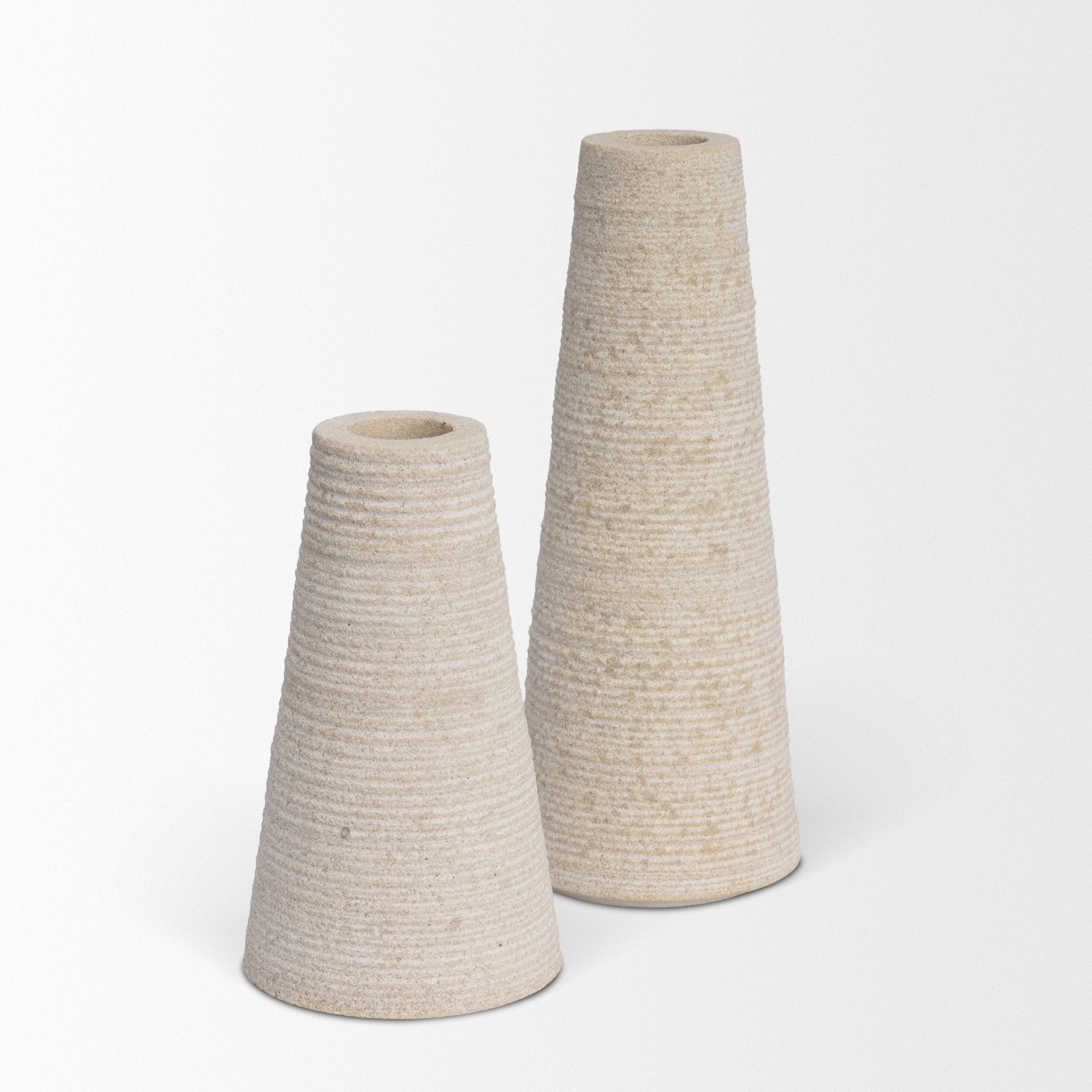 Cono Marble Candle Holders Mercana Mer 71492 6