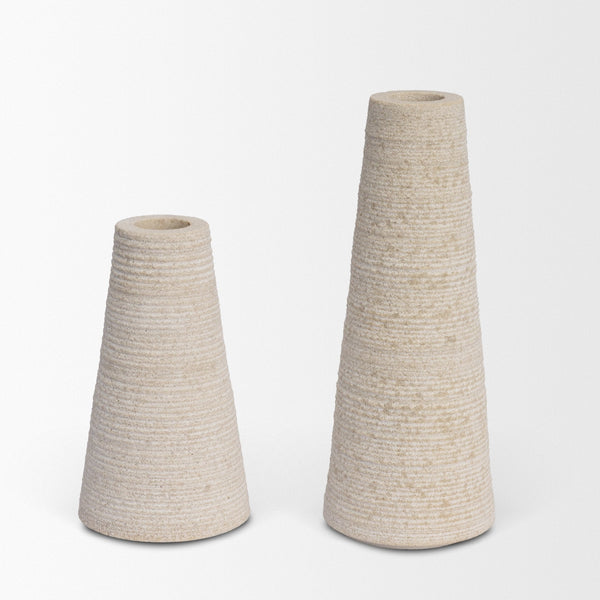 Cono Marble Candle Holders Mercana Mer 71492 2