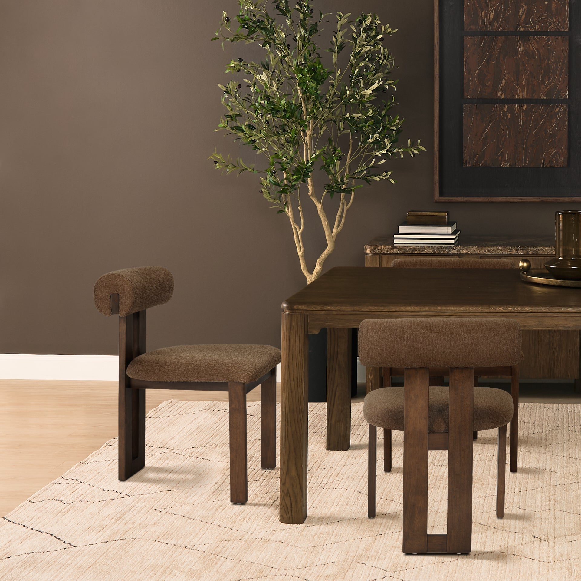 Tribeca Fabric Dining Chair Mercana Mer 71258 28