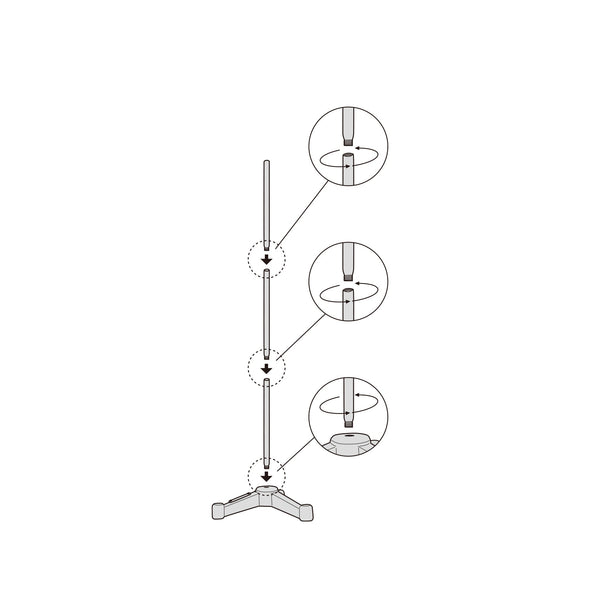 Toilet Paper Holder Straight Black Design By Puebco 3