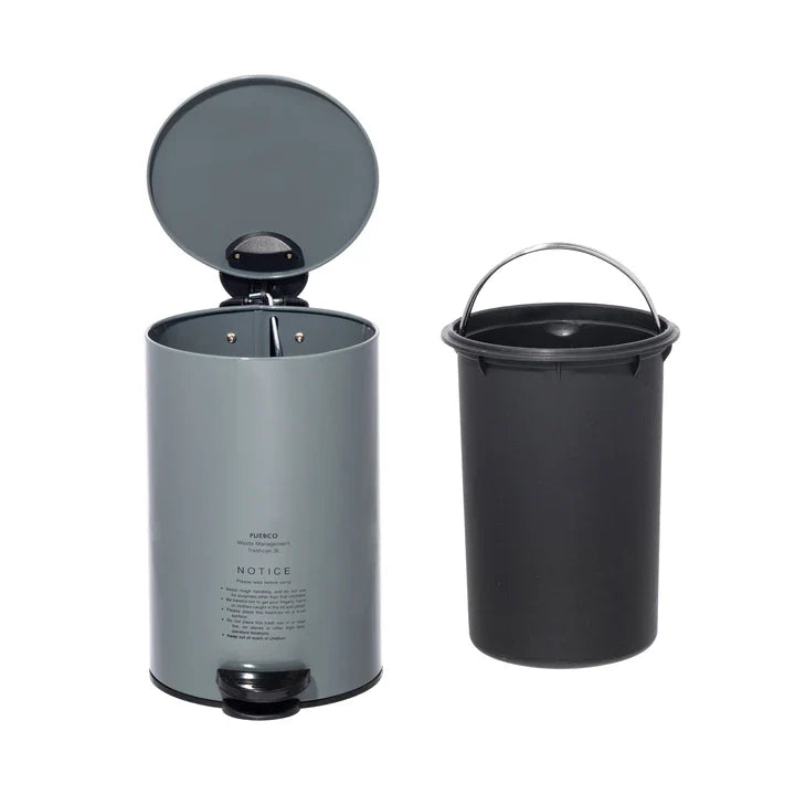 Gray Trashcan Design By Puebco 3