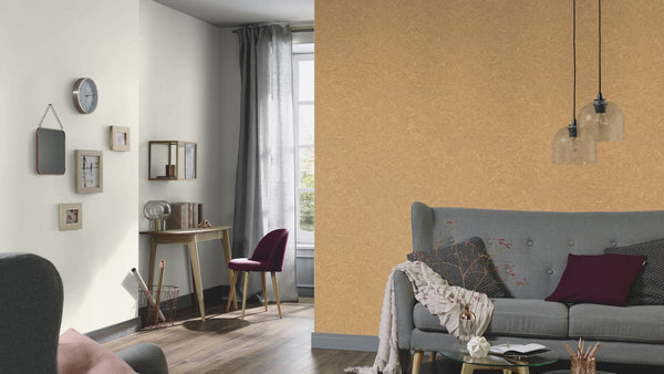 Elle Decoration Modern Abstract Wallpaper in Beige