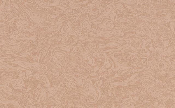 Elle Decoration Modern Abstract Wallpaper in Bronze