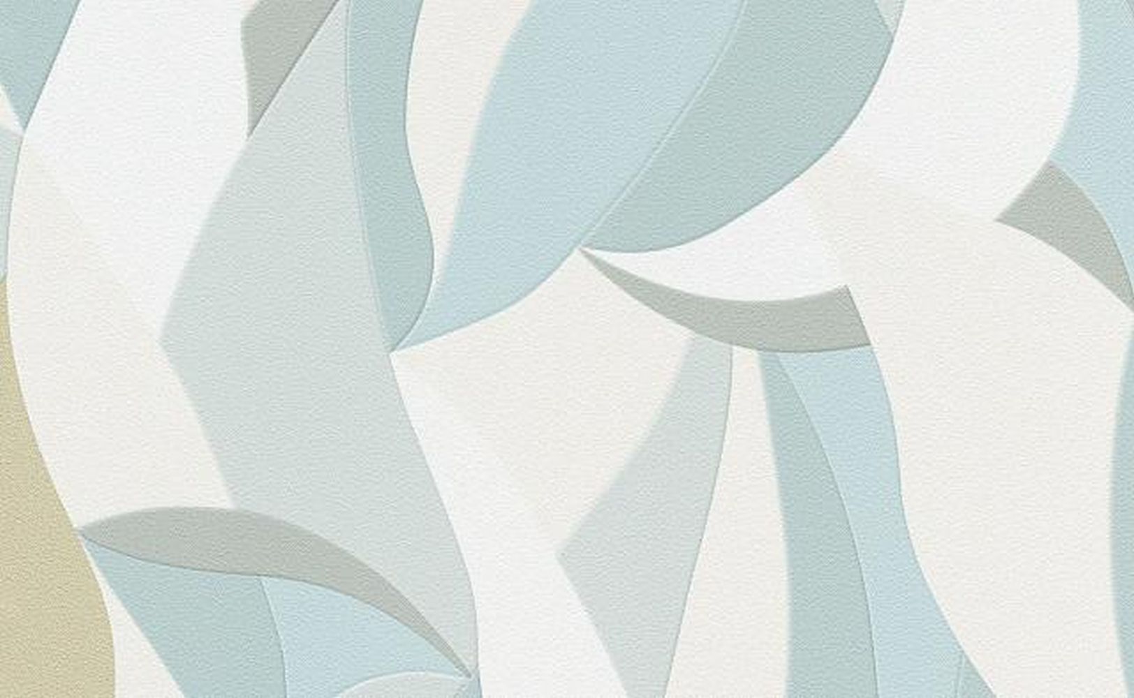 Elle Decoration Geo Graphic Wallpaper in Aqua