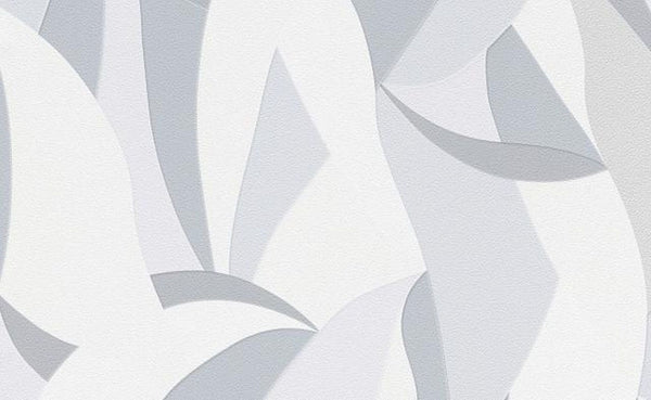 Elle Decoration Geo Graphic Wallpaper in Grey