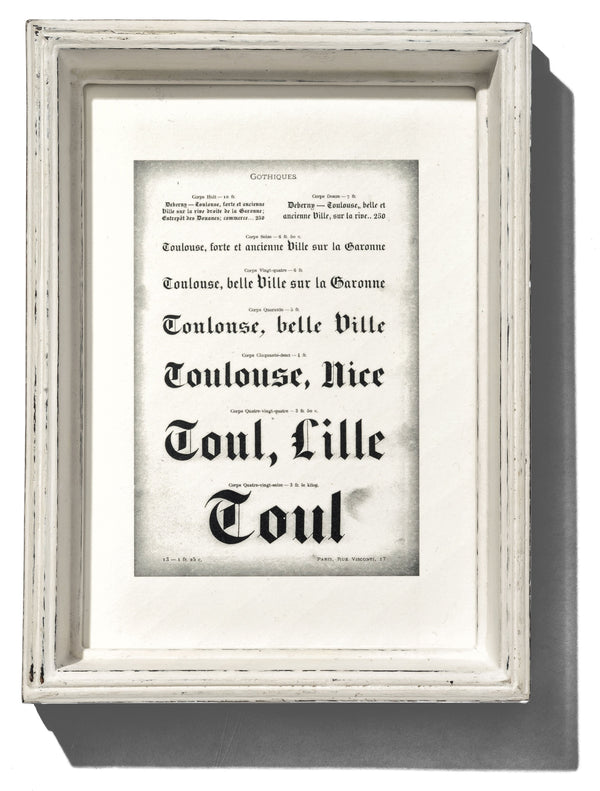 Wooden White Frame Depth Small Design By Puebco 1