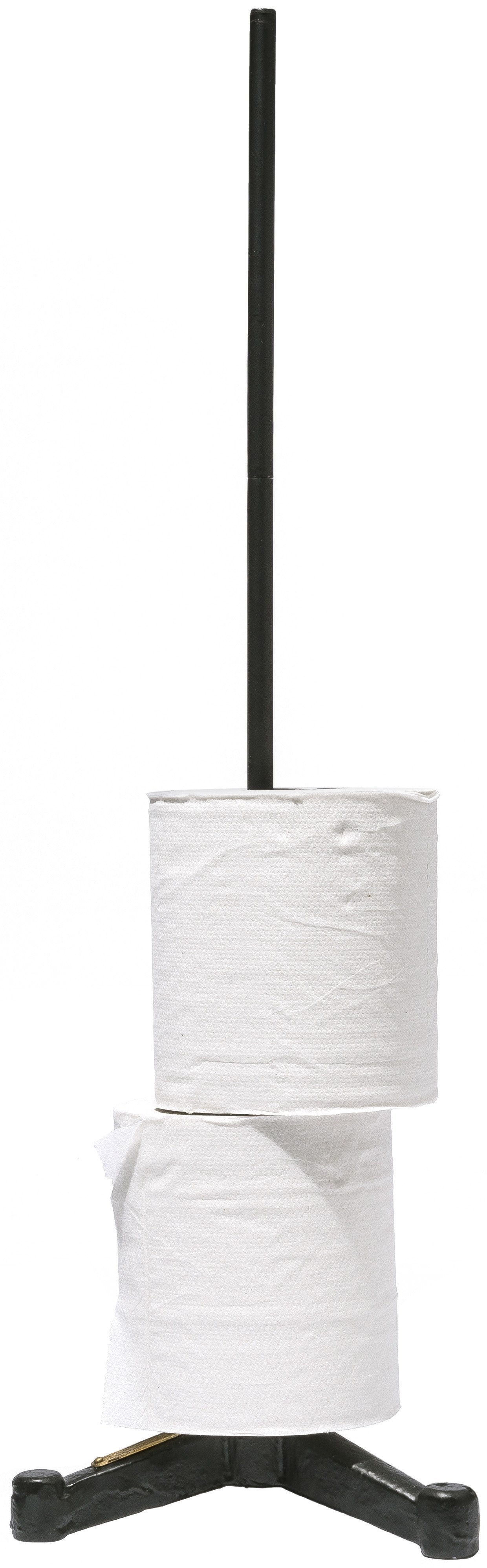 Toilet Paper Holder Straight Black Design By Puebco 1
