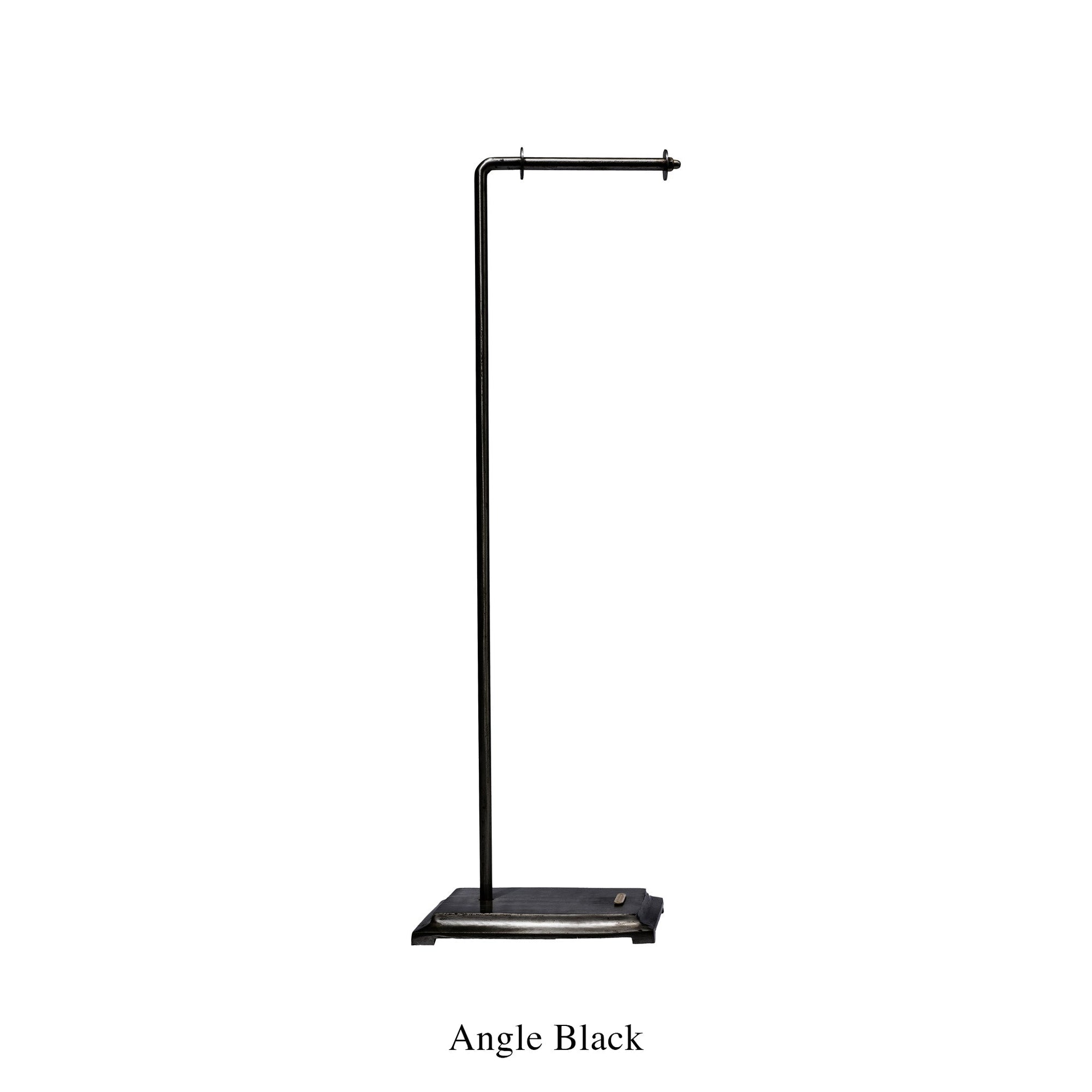 Toilet Paper Holder Angle Black Design By Puebco 1