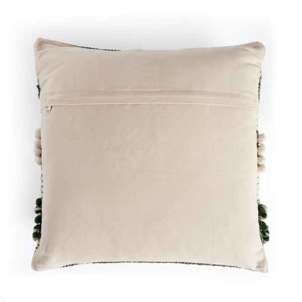 textured stripe pillow set green white by Four Hands 106840 003 2
