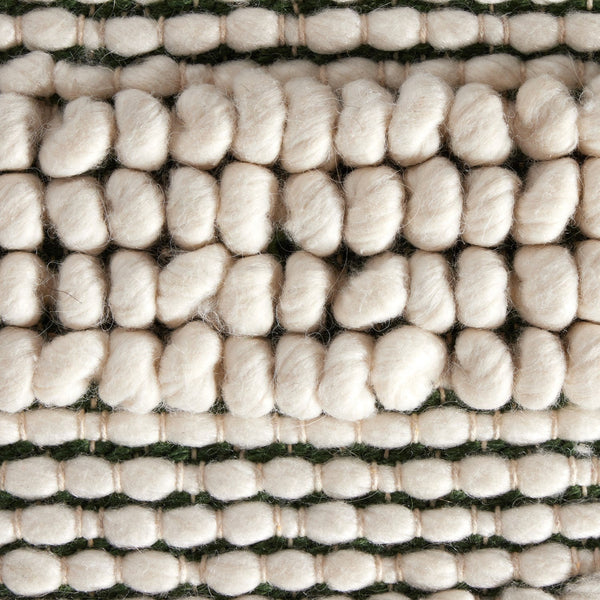 textured stripe pillow set green white by Four Hands 106840 003 3