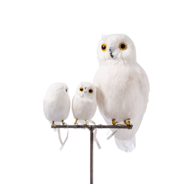 Artificial Birds Owl White 1
