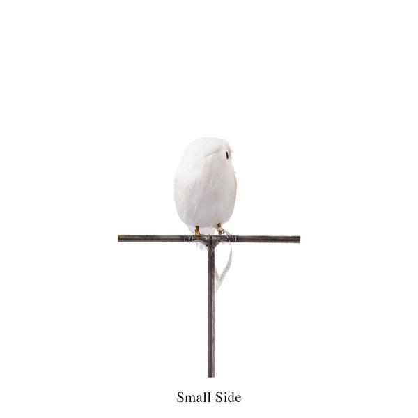 Artificial Birds Owl White 4