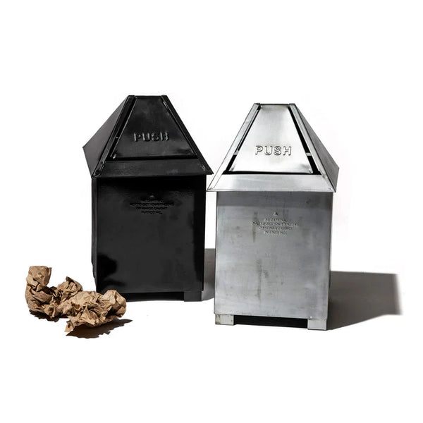 Table Top Dust Bin Black Design By Puebco 1