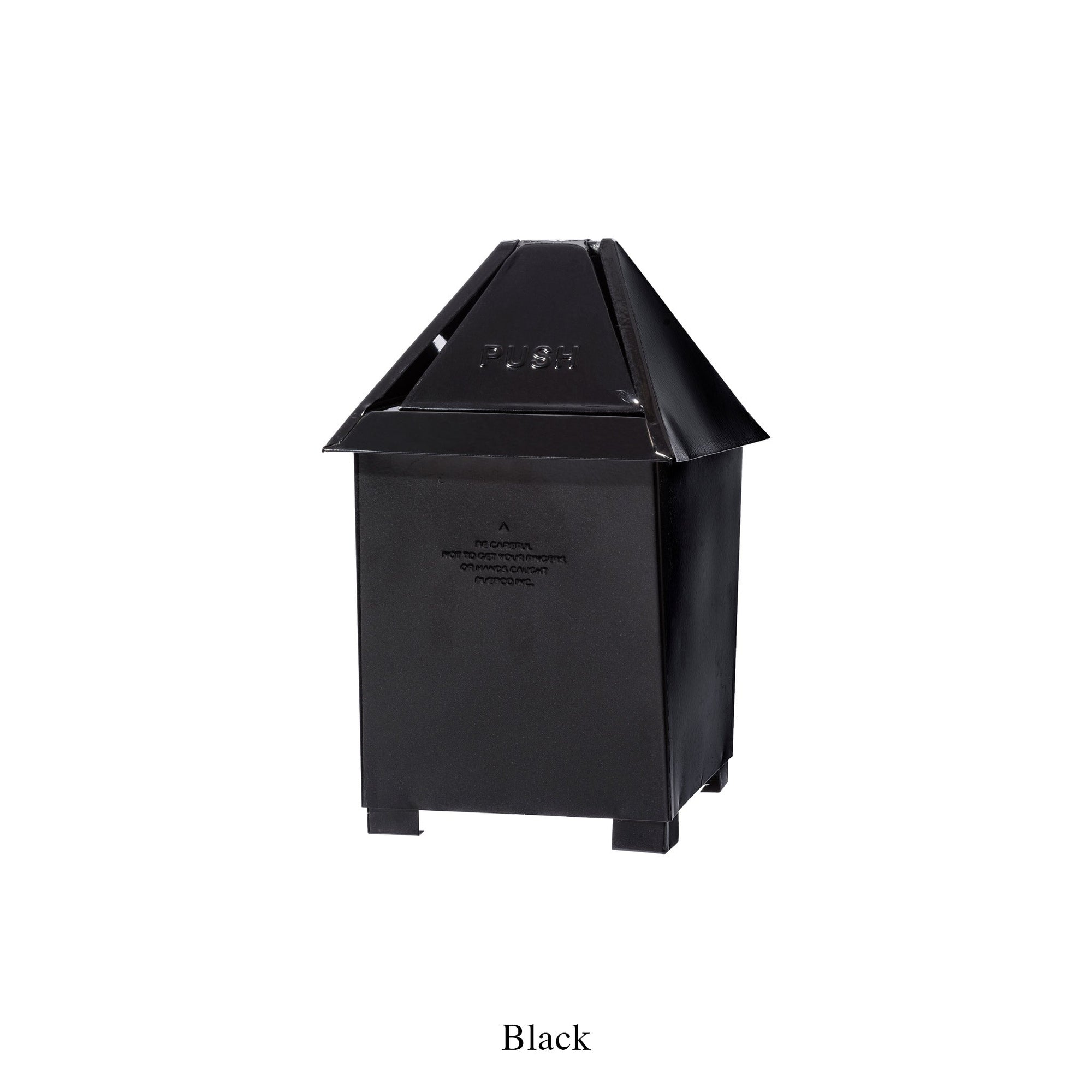 Table Top Dust Bin Black Design By Puebco 2