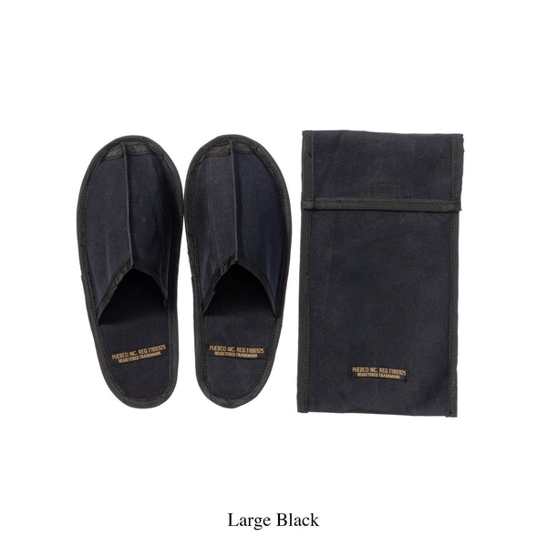 Waxed Canvas Portable Slipper 8