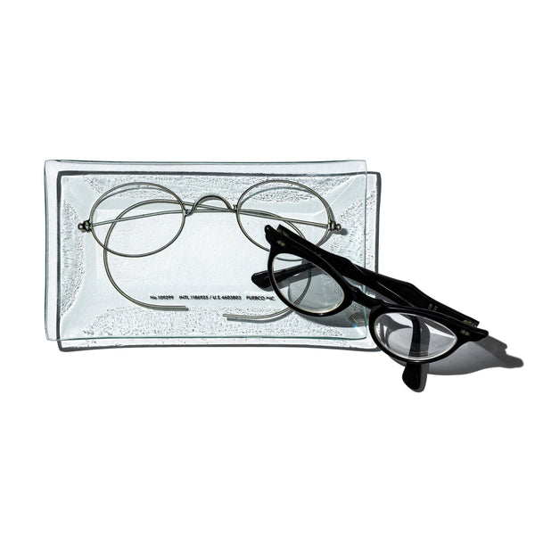 PRINTED GLASS TRAY / Glasses