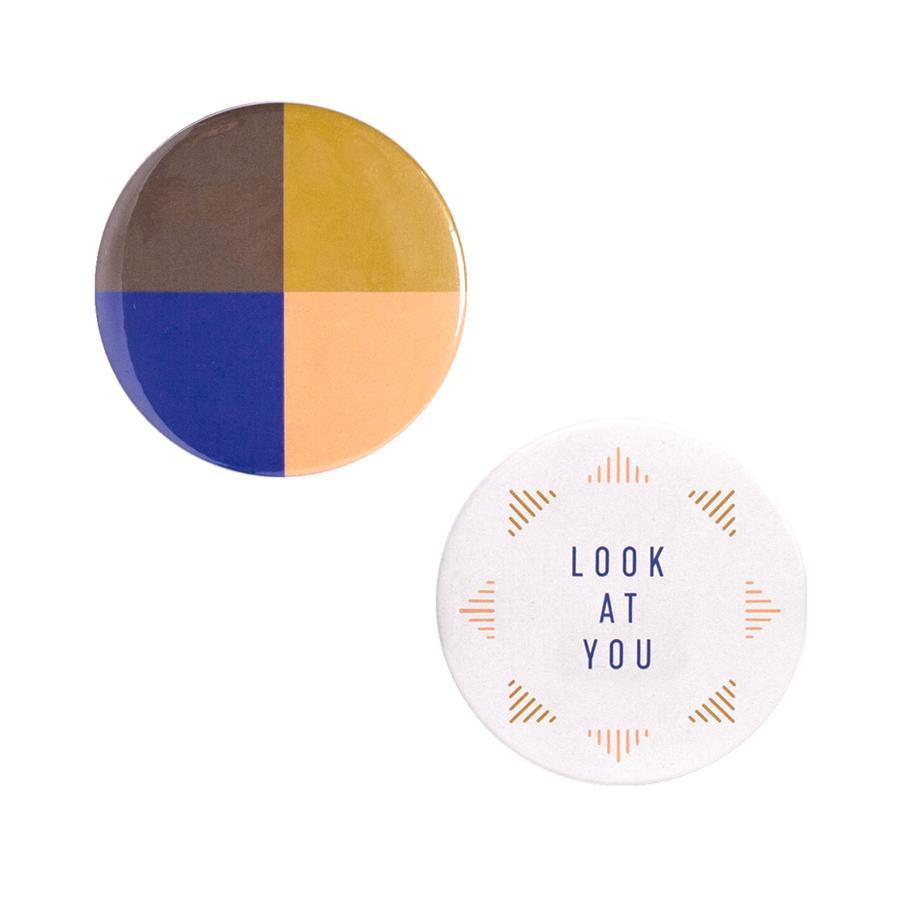 Look At You Button Mirror Set Design By Odeme 1