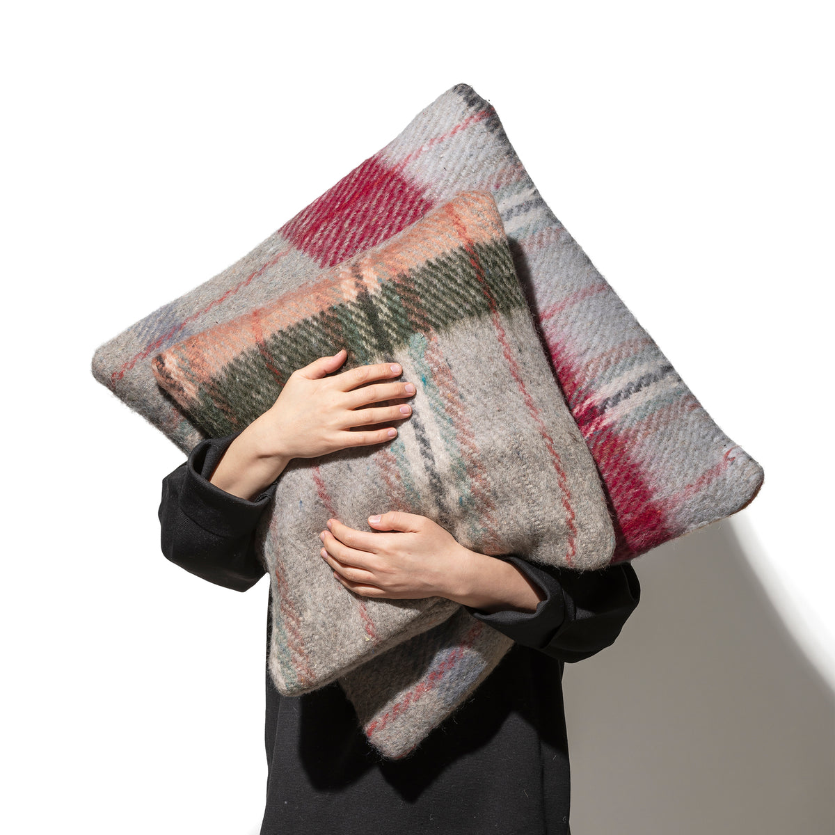 Recycled Wool Mix Cushion Cover 60 X 60 / Assorted Color By Puebco 110813 7