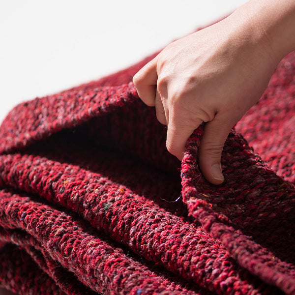 Handloomed Recycle Yarn Rug 1 4