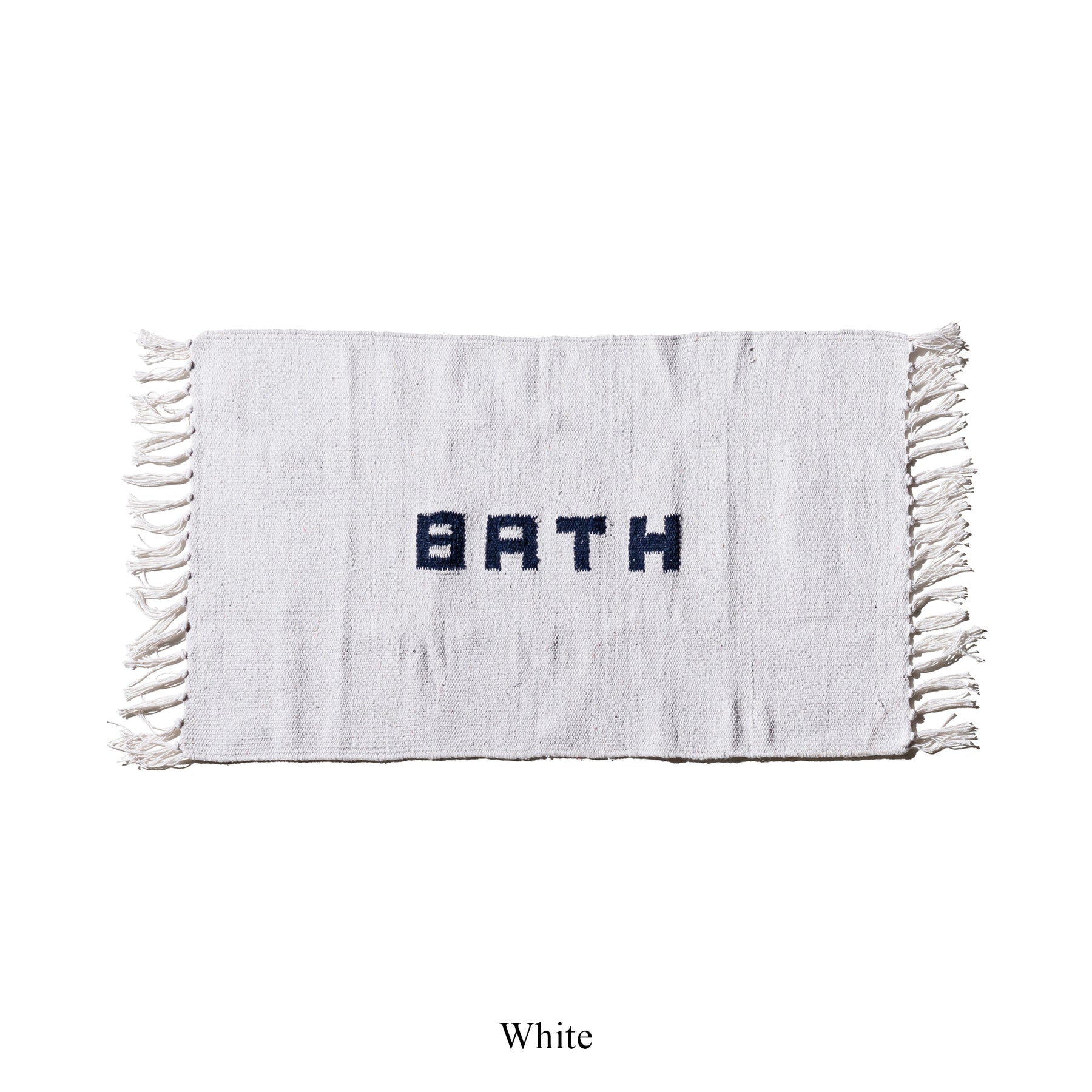 Handloomed Recycle Yarn Bath Mat 4