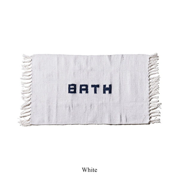 Handloomed Recycle Yarn Bath Mat 4