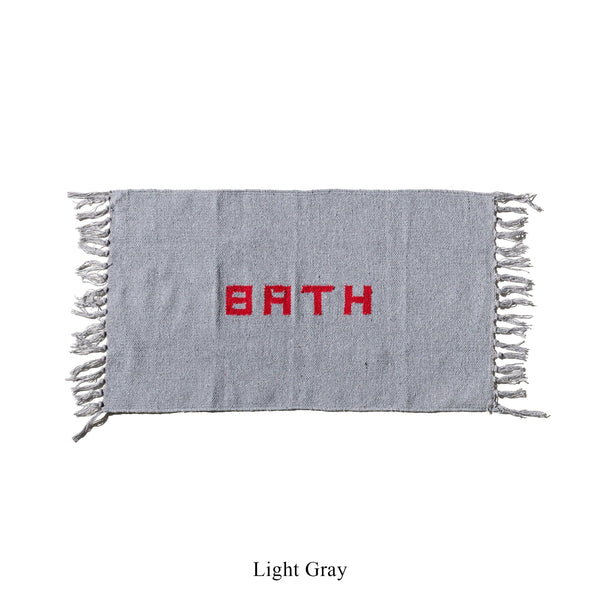 Handloomed Recycle Yarn Bath Mat 5