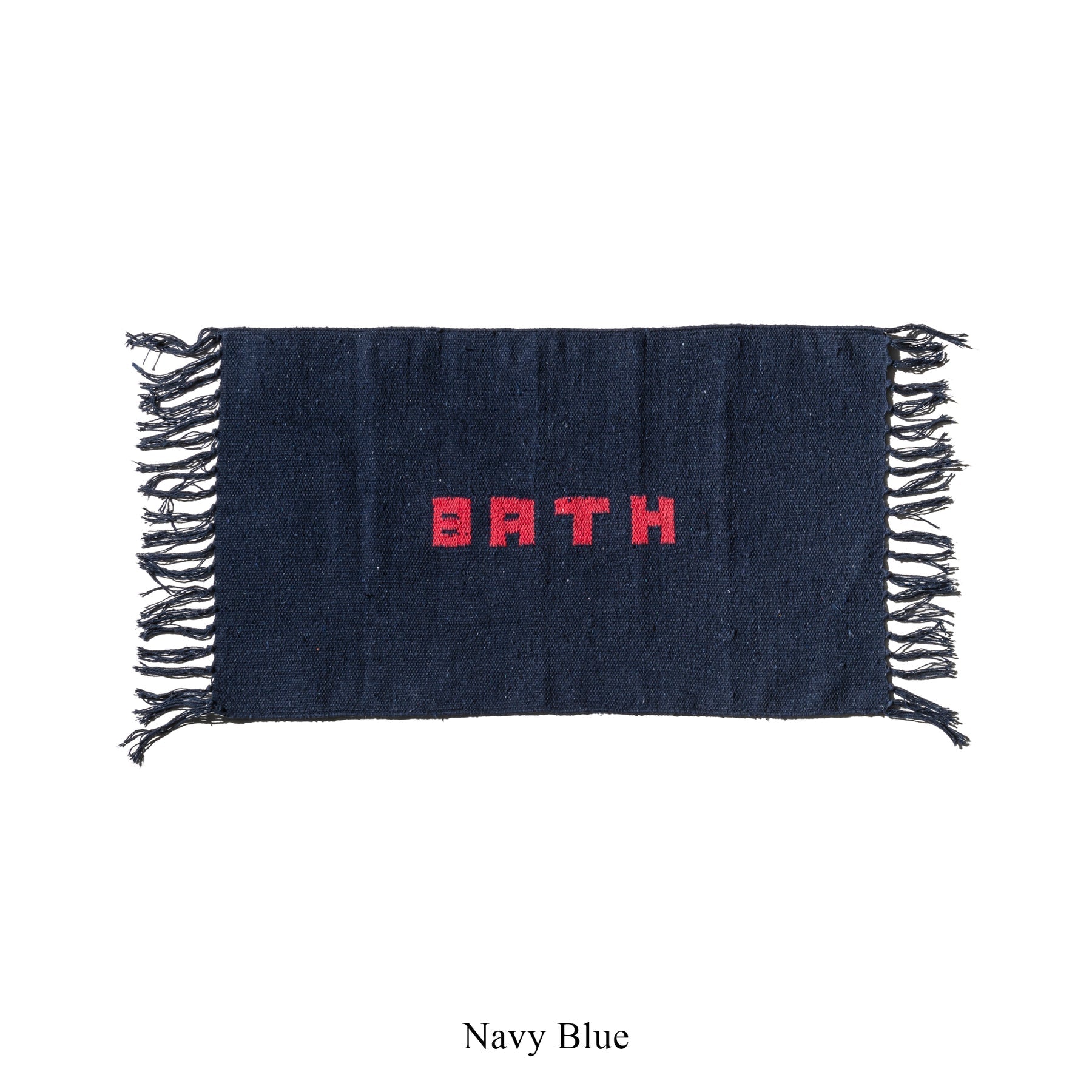 Handloomed Recycle Yarn Bath Mat 6