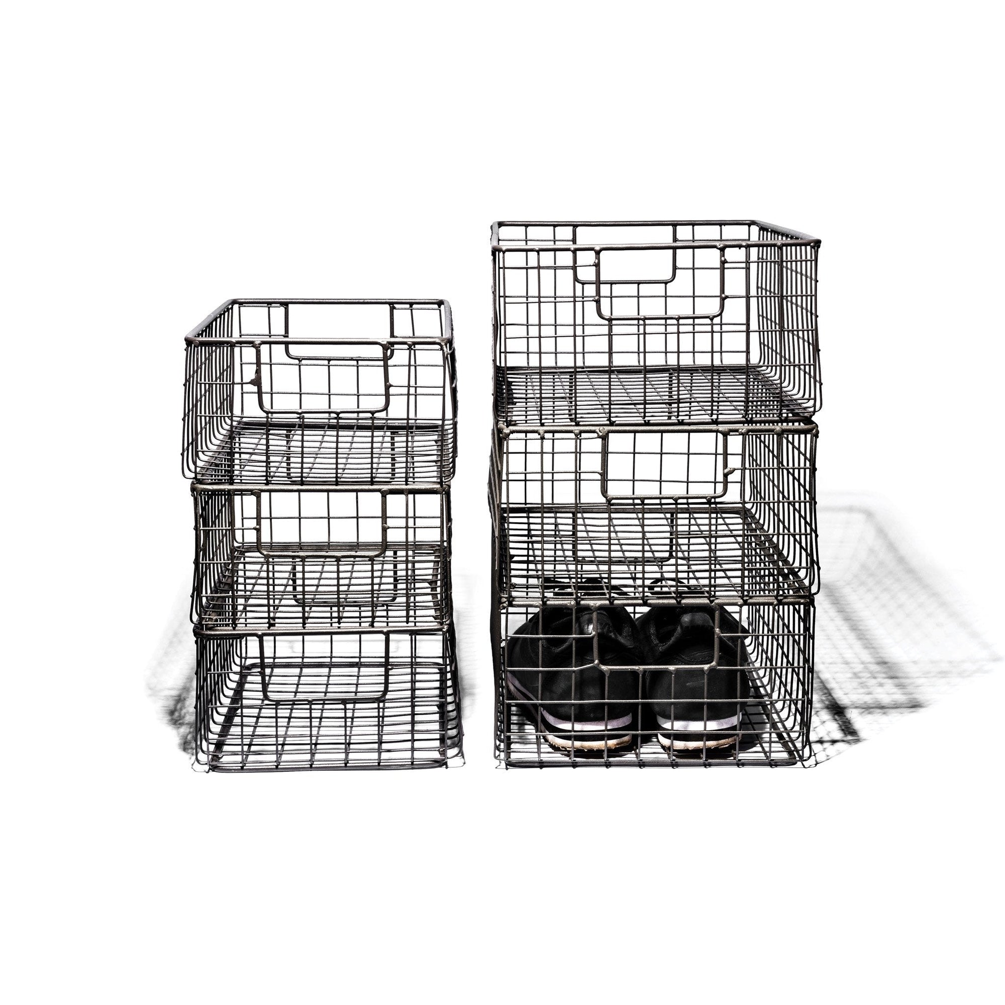 Wire Basket Shoes Box 3