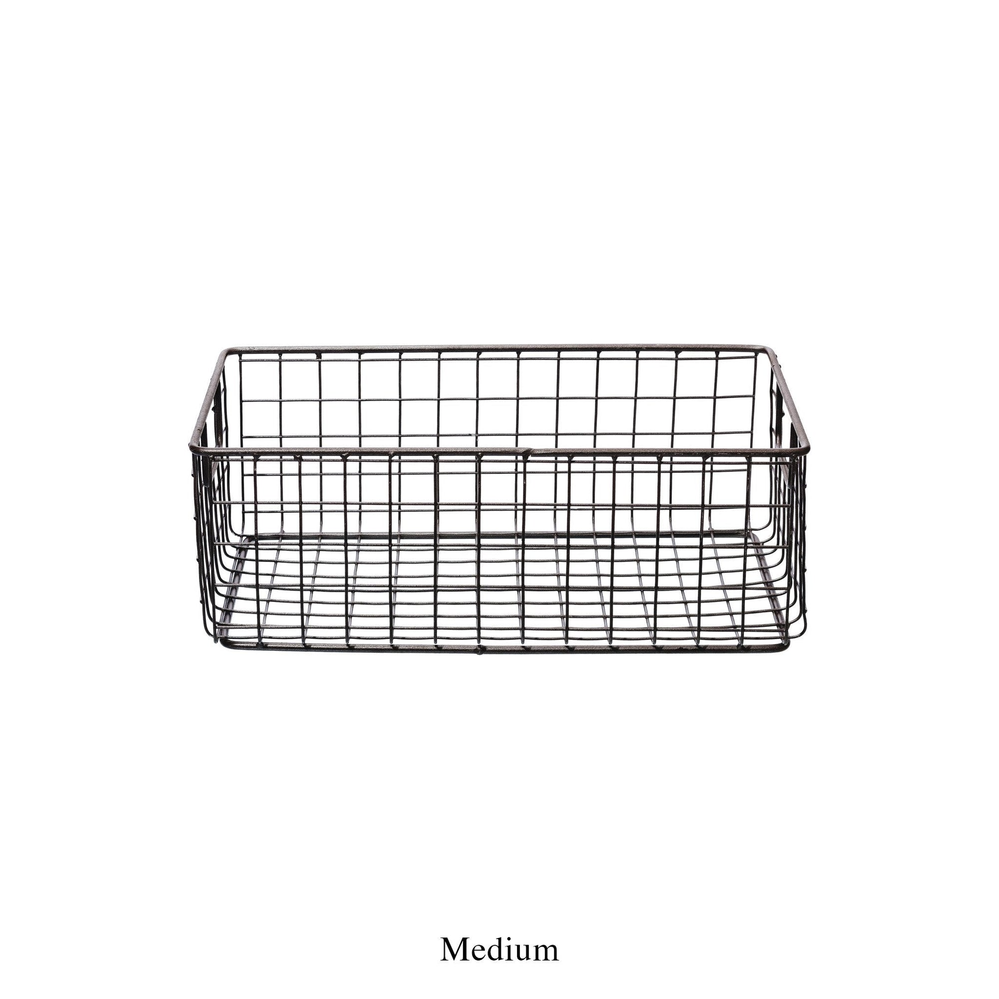 Wire Basket Shoes Box 7