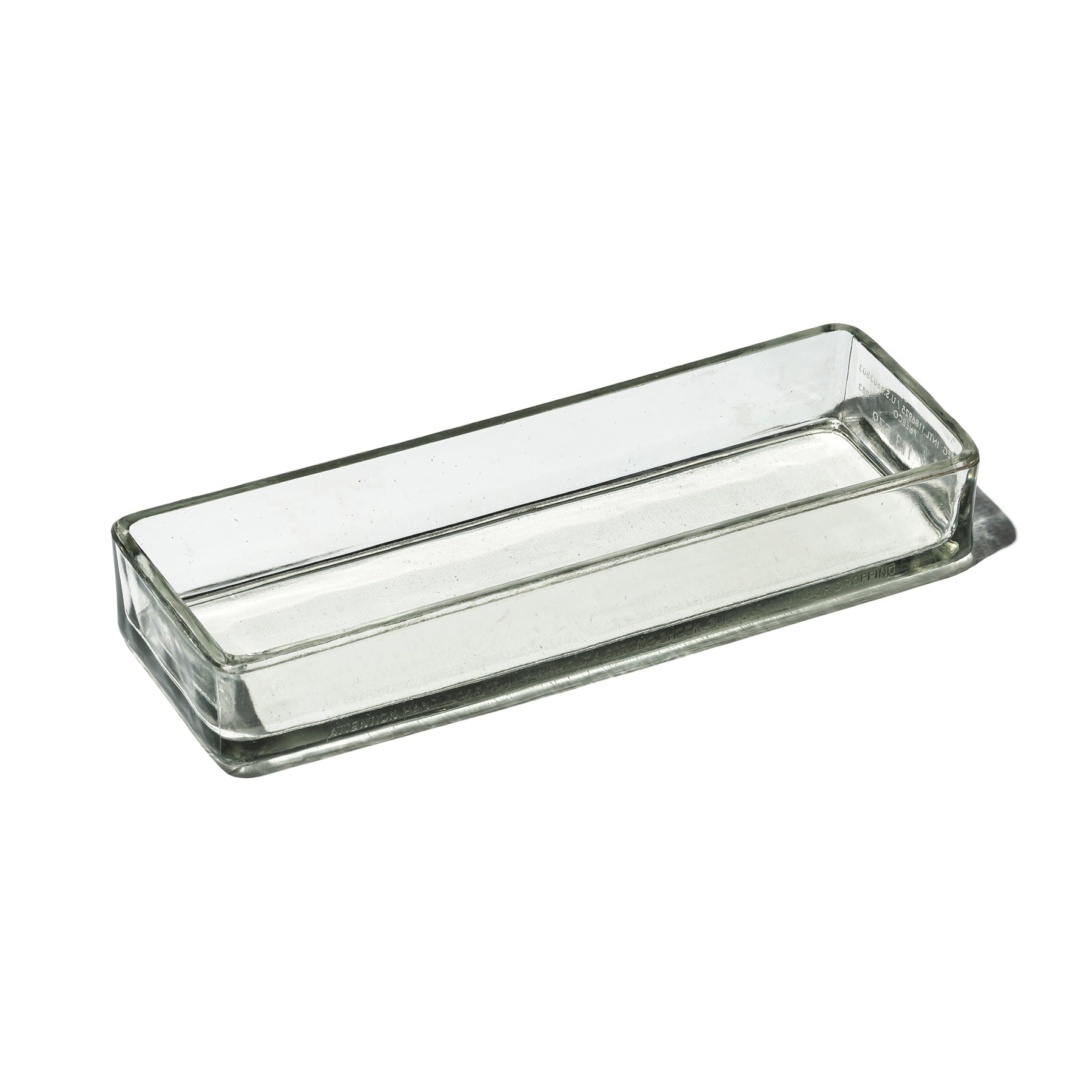 glass stacking organizer narrow puebco 113579 2