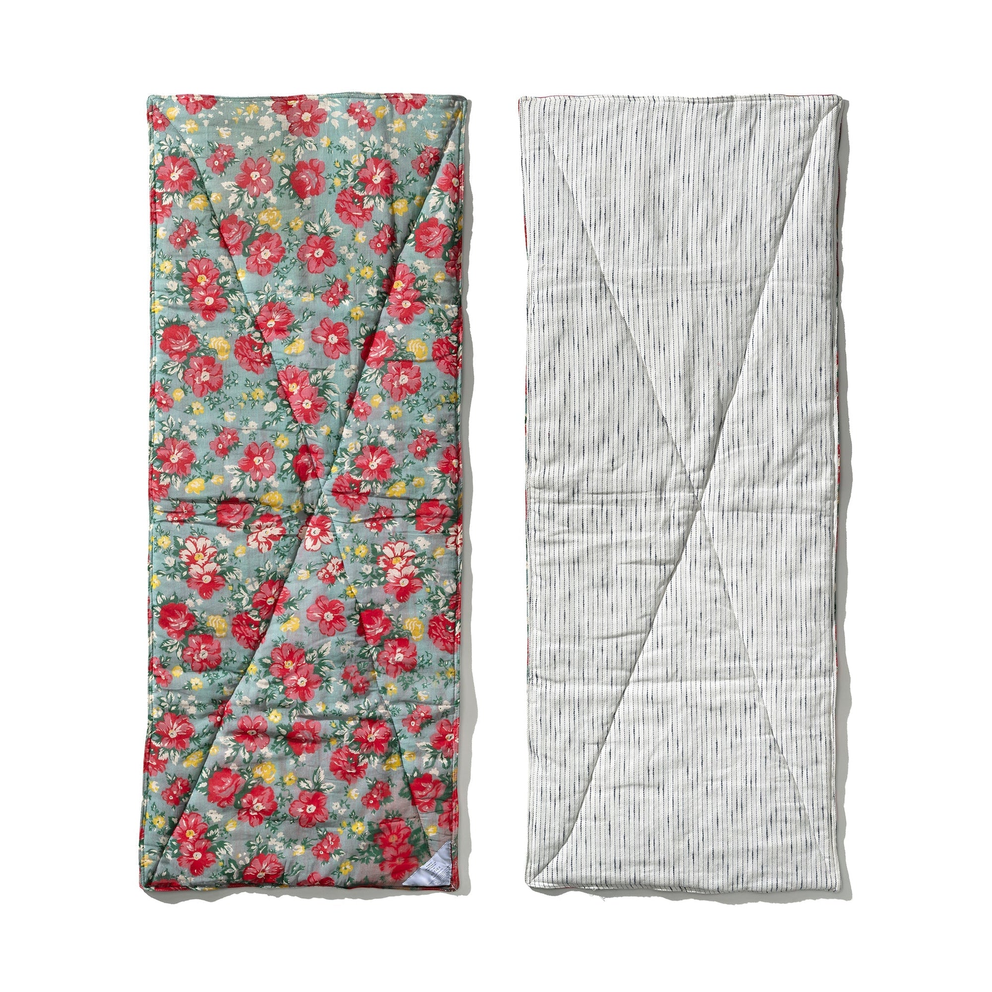 Puffy Nap Mat Flower X Stripe Puebco 114019 3