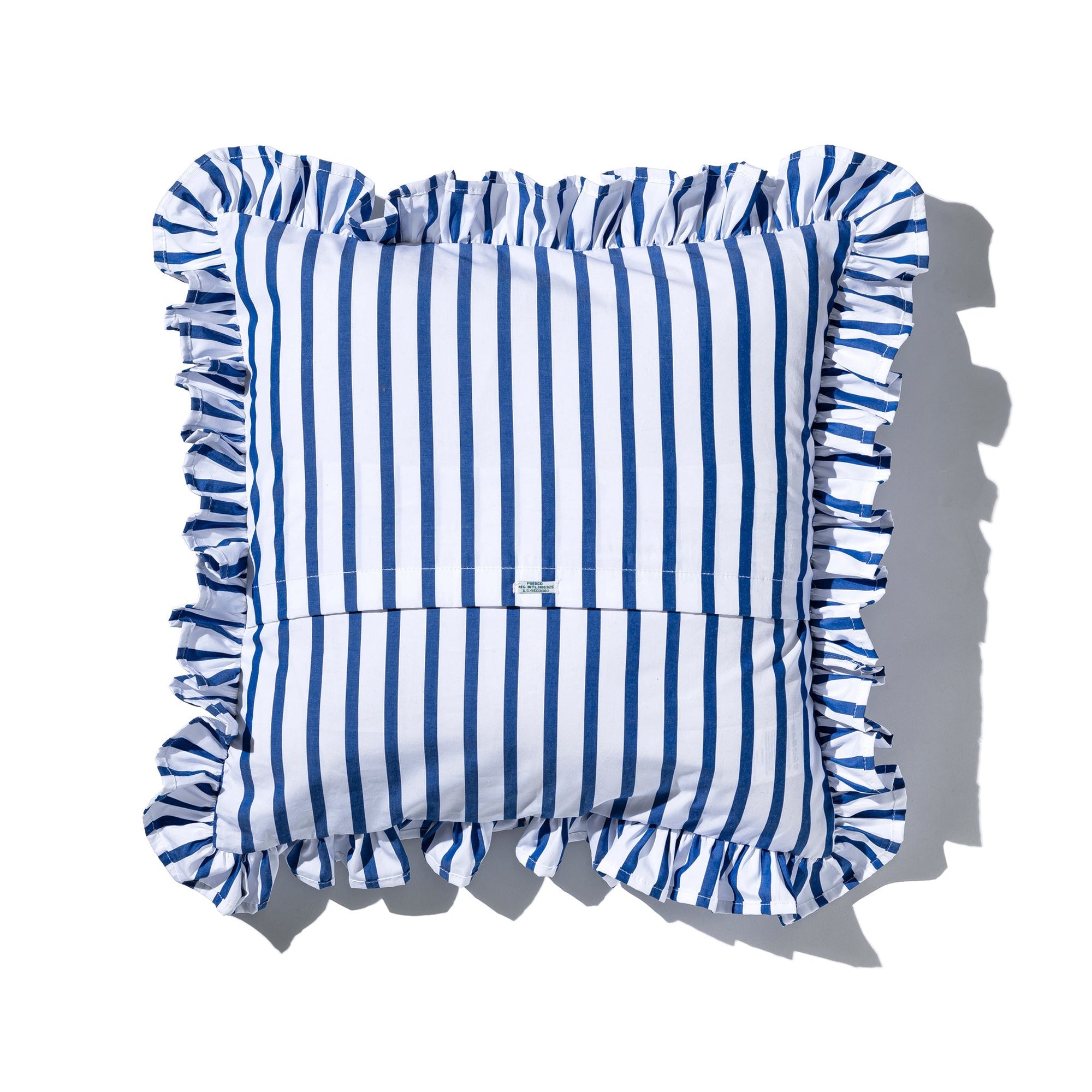 Shirt Fabric Ruffle Cushion Cover Puebco 114262 4