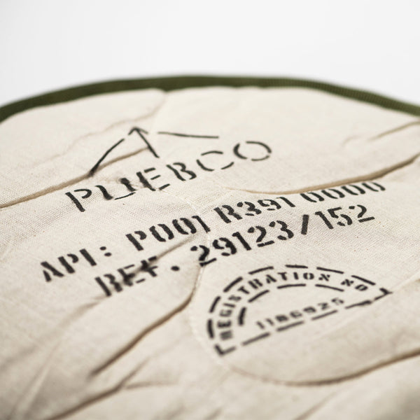 quilted seat cushion for stool olive puebco 114316 3