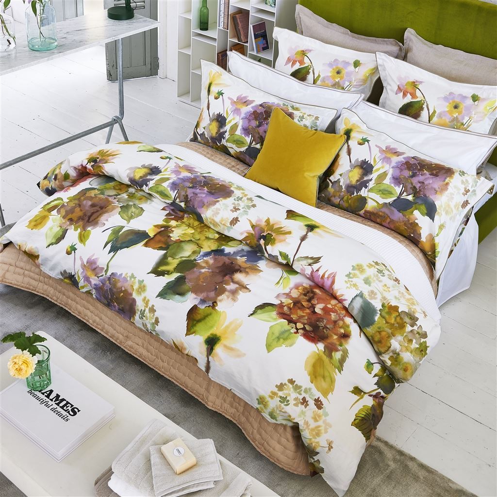 Palace Flower Birch Shams Design By Designers Guild 4
