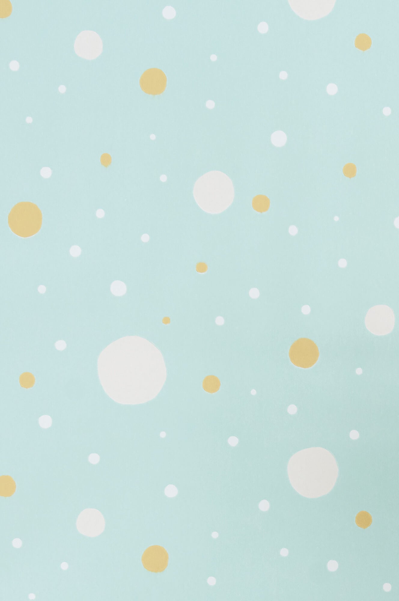 Confetti Turquoise Wallpaper by Majvillan