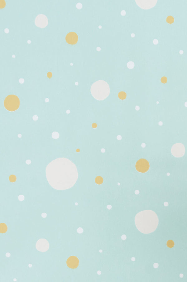 Confetti Turquoise Wallpaper by Majvillan