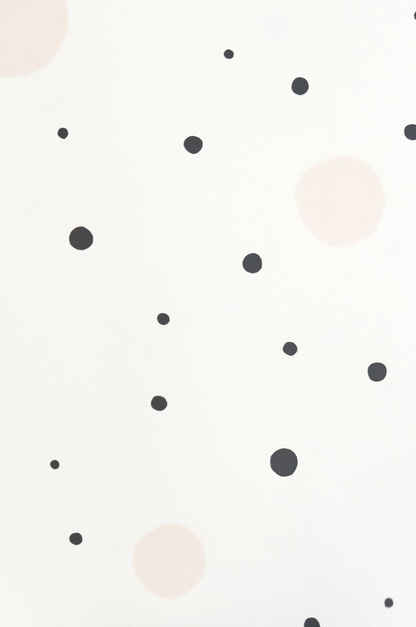 Confetti Black Wallpaper by Majvillan