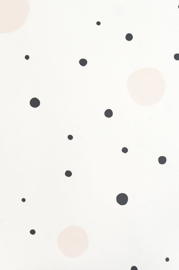 Confetti Black Wallpaper by Majvillan