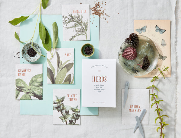 Herbs & Garden Markers Kit