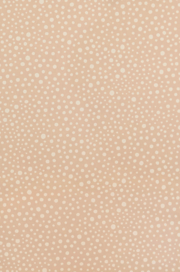 Dots Wallpaper in Soft Pink