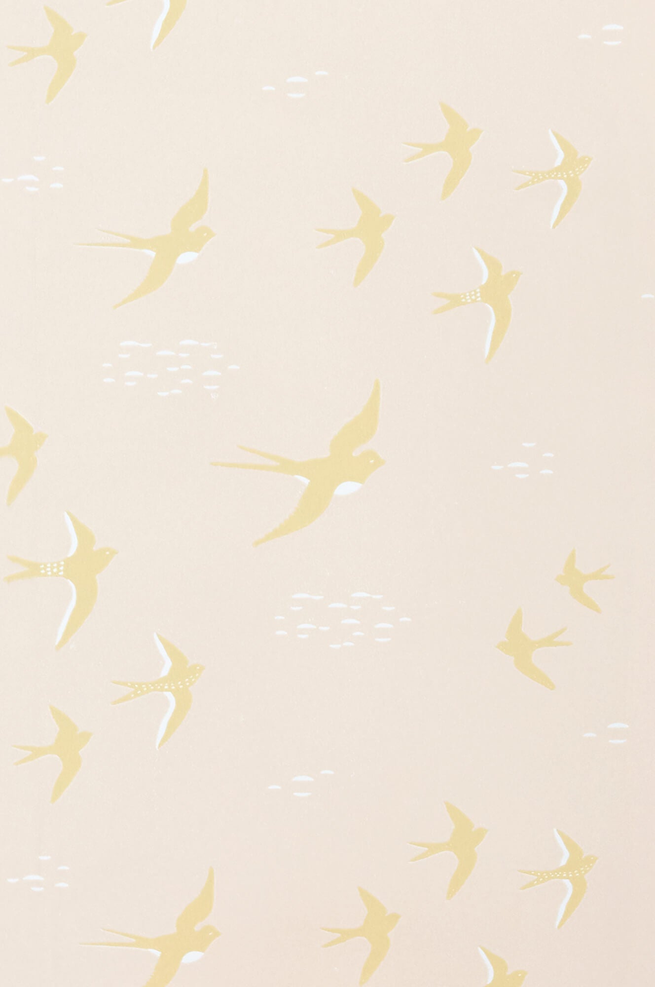 Follow The Wind Sunny Pink Wallpaper by Majvillan